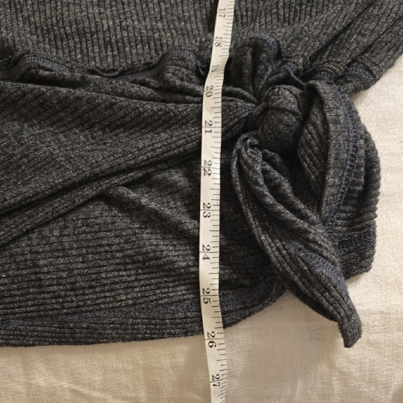 We The Free Charcoal Off-Shoulder Sweater - Picture 11 of 14